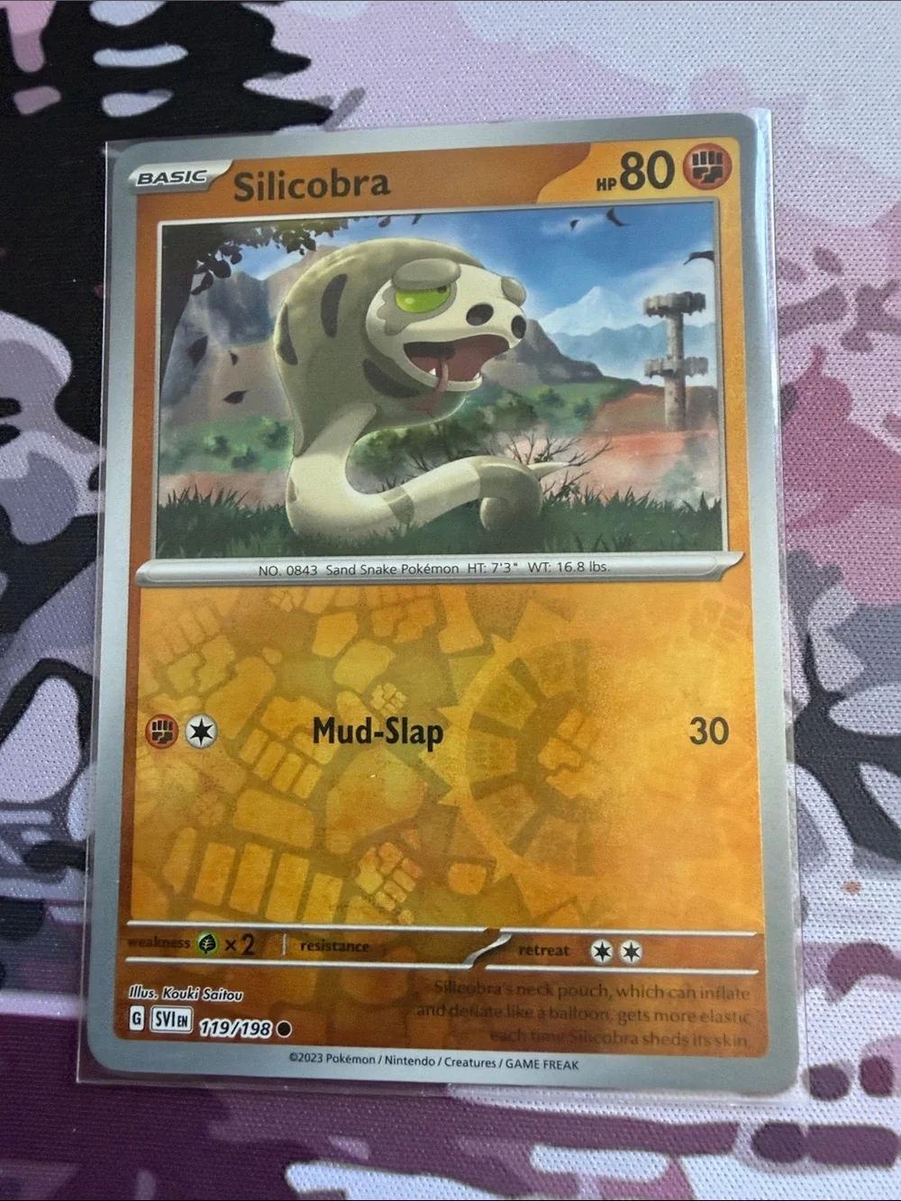Snake & Reptile Reverse Holo Lot | Silicobra Sandaconda Seviper Skrelp ✨5/$25✨
